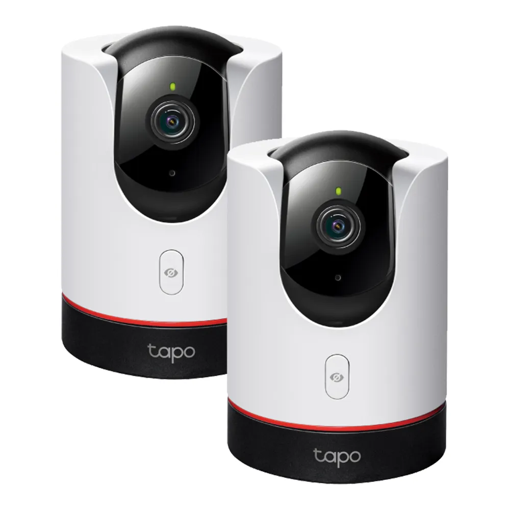 (兩入組)【TP-Link】Tapo C225 真2K 400萬畫素AI旋轉無線網路攝影機IP CAM(全彩夜視/哭聲偵測/支援512G)