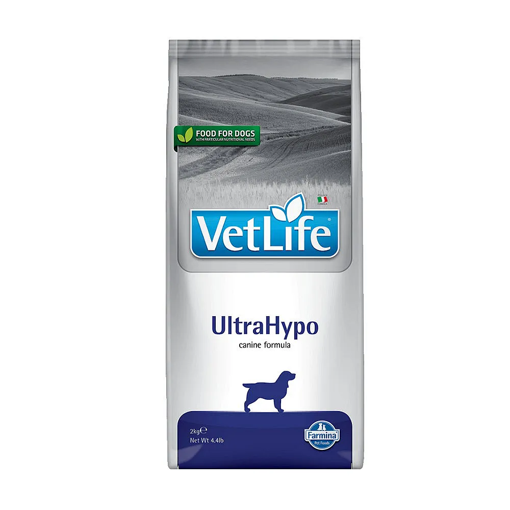 【義大利Farmina法米納】Vet Life獸醫天然處方系列-犬用極低敏配方（水解蛋白）2kg/4.4lb(犬飼料/犬糧)