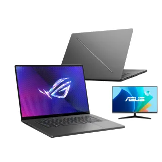 【ASUS】+27型螢幕組★16吋Ultra 9 RTX4060電競筆電(ROG Zephyrus GU605MV/Ultra 9-185H/32G/1TB SSD/W11)