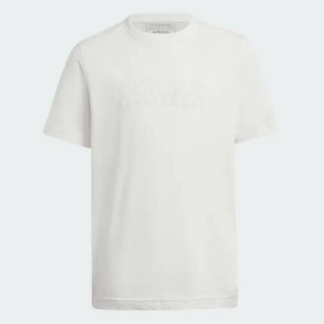 【adidas 愛迪達】ALL SZN 短袖上衣 T恤 童裝 IW0917