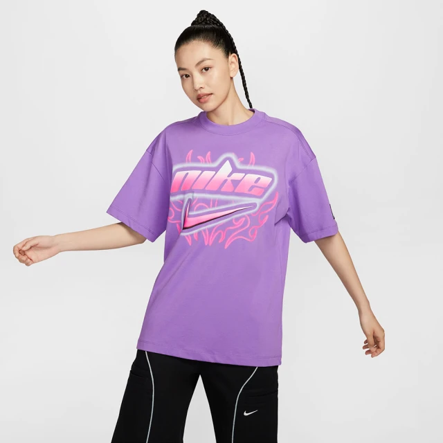 NIKE 耐吉 短袖上衣 女款 運動 AS W NSW DANCE OS SS TEE 紫 FZ1147-521(2S3916)