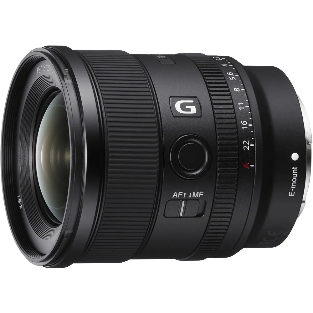 【SONY 索尼】FE 20mm F1.8 G SEL20F18G(公司貨 超廣角大光圈定焦鏡頭 全片幅無反微單眼鏡頭)