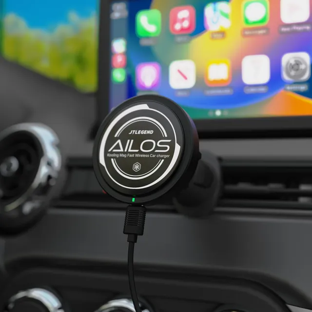 【JTLEGEND】JTL Ailos Kooling Mag製冷冷卻磁吸快充車座手機座(車充 車用手機架)