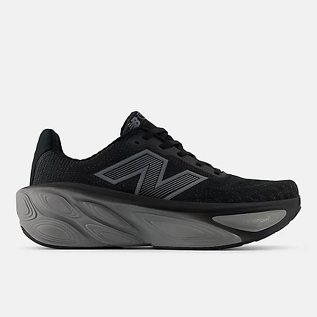 NEW BALANCE NB 運動鞋 跑步鞋 網布 緩震 Fresh Foam X More v5 男鞋 黑色(MMORLK5-2E)