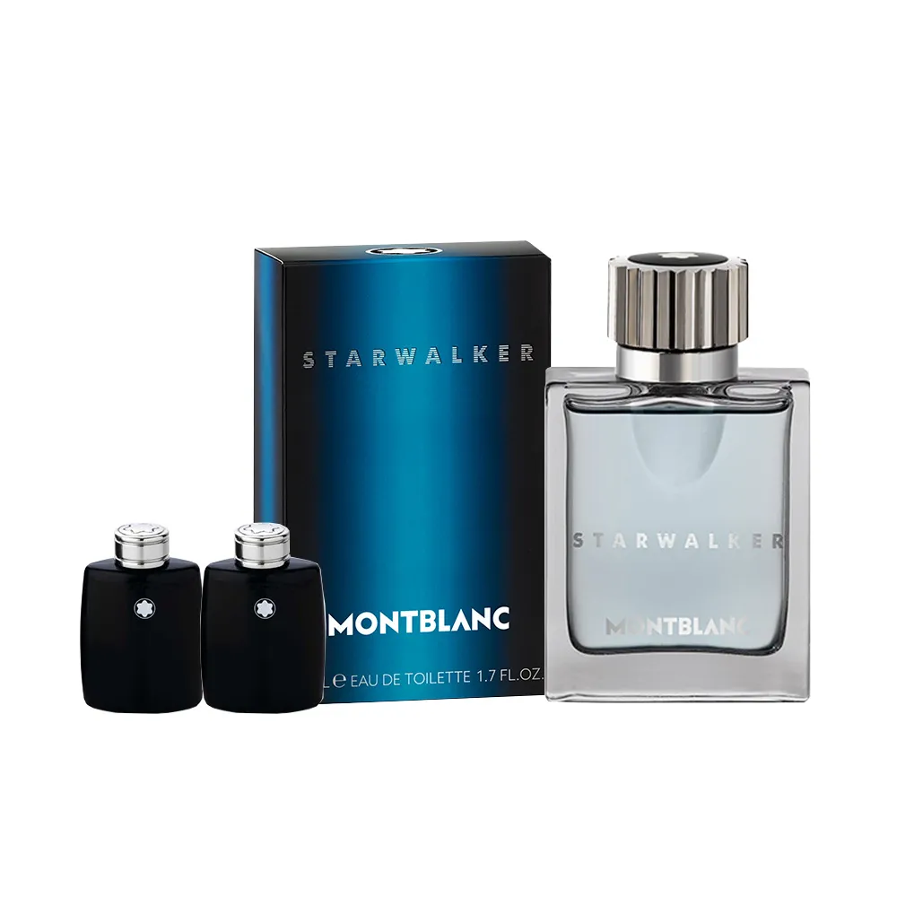 【MONT BLANC】星際旅者男性淡香水50ml(加贈傳奇經典男香迷你瓶*2.公司貨)