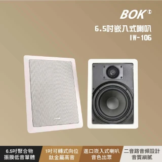 【BOK】6.5吋嵌入式喇叭(IW-106)