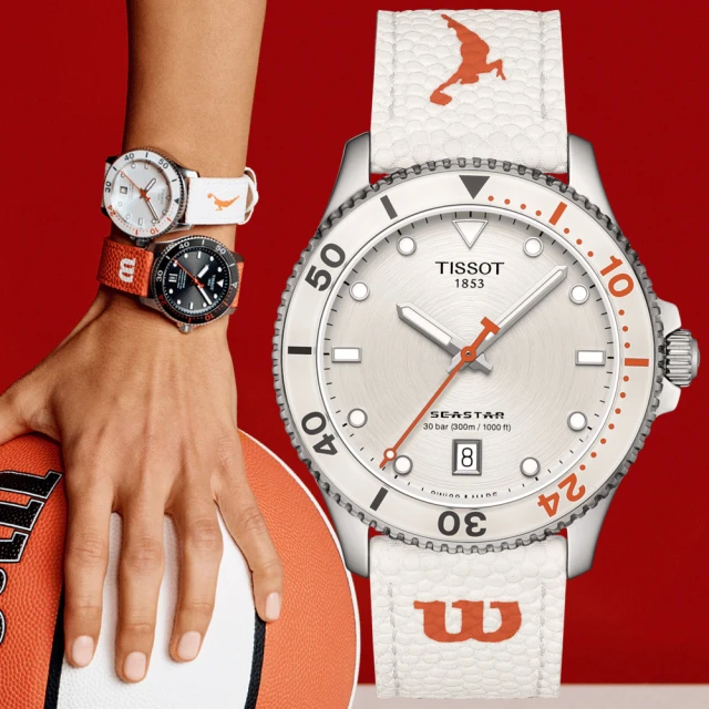 TISSOT 天梭 官方授權 SEASTAR WNBA 美國女職籃 石英腕錶 禮物推薦 送禮首選(T1204101701100)