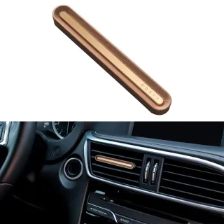 【bebehome】精緻典雅車用出風口夾式香氛禮盒(胡桃木款)