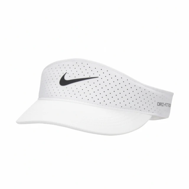 NIKE 耐吉 U NK DFADV ACE VISOR U SAB P 帽子 網球帽 運動帽 遮陽帽 白(FB6443100)