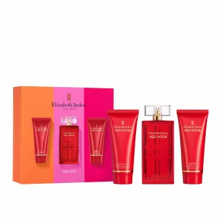 【伊麗莎白雅頓】官方直營 雅頓經典紅門香氛組 Elizabeth Arden(紅門香水100ml+身體乳100ml+沐浴膠100ml)