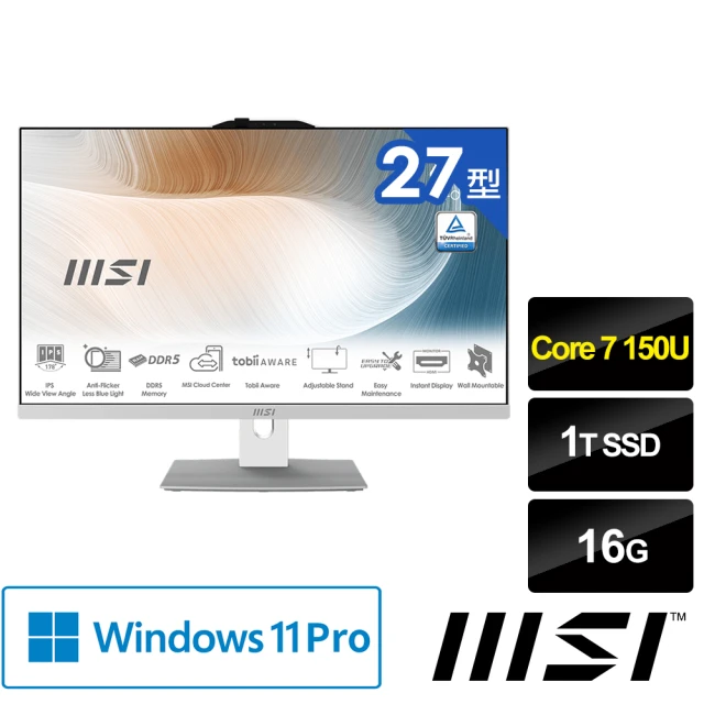 MSI 微星 27型i7液晶電腦(Modern AM272P