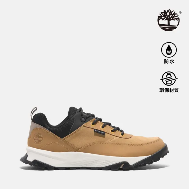 【Timberland】男款小麥色Lincoln Peak Lite低筒防水健行鞋(A6D7NEJN)