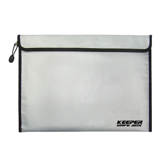 【守護者保險箱】防火資料袋-防火防潑水文件收納袋(A4資料夾可放入 通過UL94檢測 FIB-38)