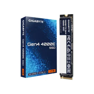 【GIGABYTE 技嘉】Gen4 4000E 1TB SSD 固態硬碟