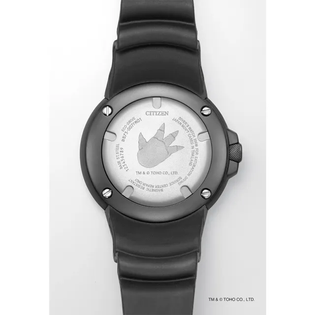 【CITIZEN 星辰】哥吉拉限量聯名錶PROMASTER光動能  禮物  手錶(BJ8059-03Z)