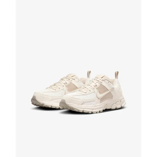 【NIKE 耐吉】運動鞋 慢跑鞋 女鞋 中大童 男鞋 VOMERO 5 GS Pale Ivory 米白 復古 Y2K 反光(HF6998101)