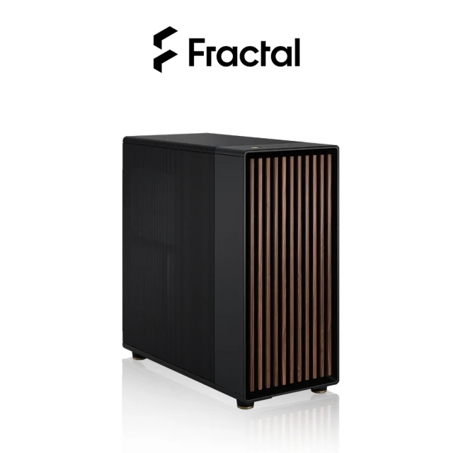 Fractal Design North XL Chalk/Charcoal 胡桃木/橡木 E-ATX機殼(榮獲2023紅點設計獎機殼 原廠保固2年)