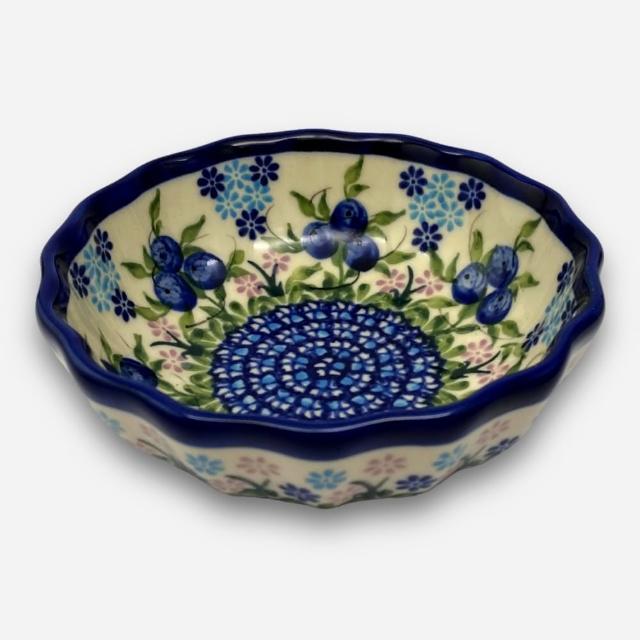 【SOLO 波蘭陶】波蘭製 Kalich 波蘭陶 12CM 波浪碗