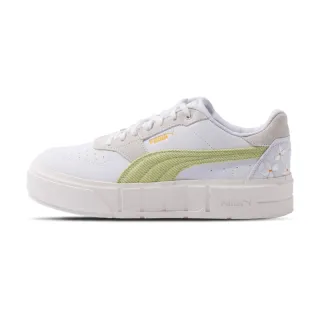 【PUMA】Cali Court Embroidery Wns 女鞋 白綠色 運動 厚底 增高 休閒鞋 39882801