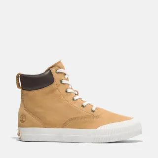 【Timberland】女款小麥色皮革高筒休閒鞋(A2A7Z754)