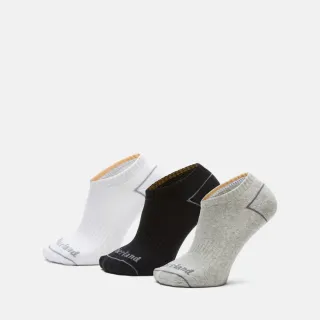 【Timberland 官方旗艦】中性多配色短襪三入組(A2PU5M05)