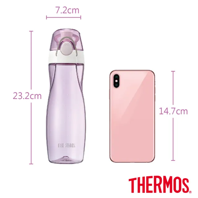 【THERMOS 膳魔師】彈蓋隨手瓶500ml(TCSA-500)
