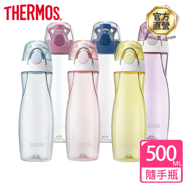 【THERMOS膳魔師】彈蓋隨手瓶500ml(TCSA-500)