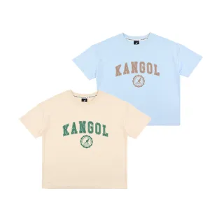 【KANGOL】袋鼠 女款短版T 64228001