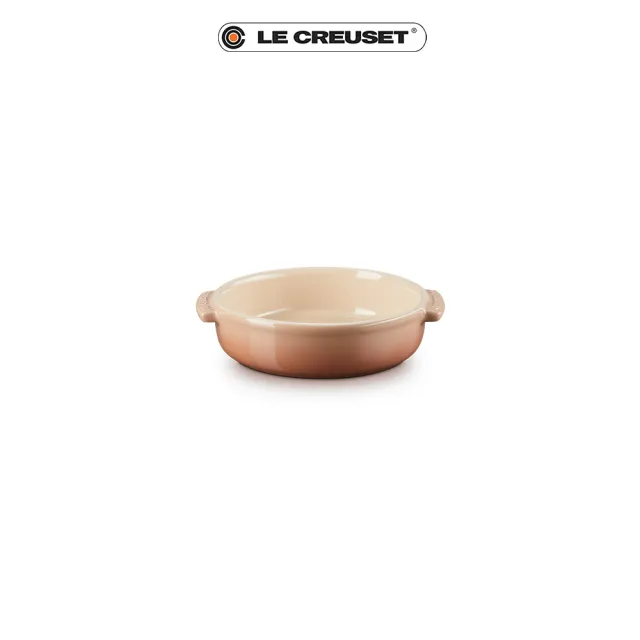 【Le Creuset】瓷器西班牙小菜盤14cm(卡布奇諾)