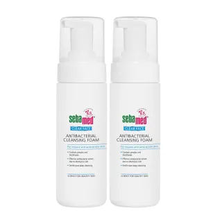 【SEBAMED 施巴】痘淨潔面慕斯150mlx2入(總代理)