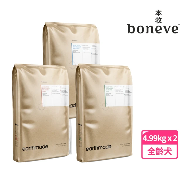 BENEFIT 斑尼菲 3包箱購 體態犬 6kg 羊肉糙米配