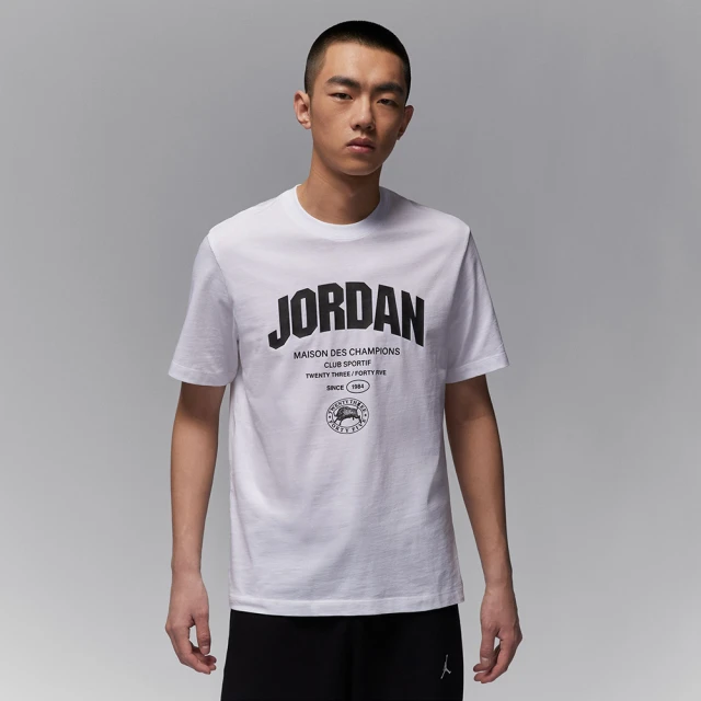 NIKE 耐吉 短袖上衣 男款 運動 AJ 喬丹 AS M J SPRT WM DF SS TEE 白 FZ1926-100