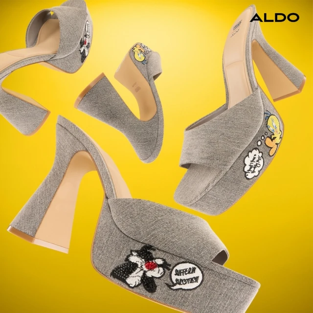 ALDO 雙11★LTPLATFORM-樂一通聯名系列涼跟鞋-女鞋(灰色)