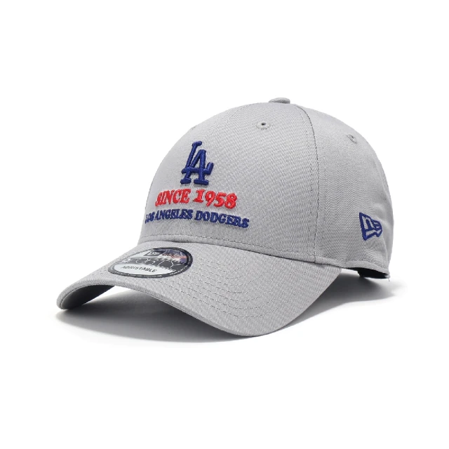 NEW ERA 棒球帽 Home Cheering MLB 灰藍 940帽型 可調帽圍 洛杉磯道奇 LAD 老帽(NE14363554)