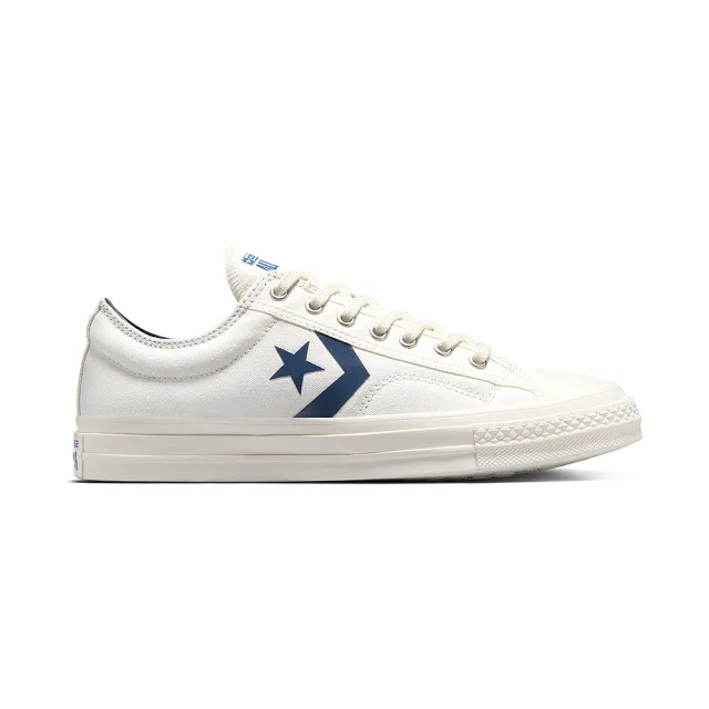 【CONVERSE】Star PLAYER 76 OX 男鞋 白藍色 復古 低筒 帆布鞋 休閒鞋 A08539C