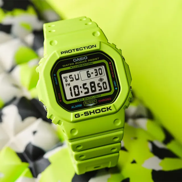 【CASIO 卡西歐】G-SHOCK 致敬運動員 方型手錶 電子錶 送禮 禮物 推薦(多款任選一款)