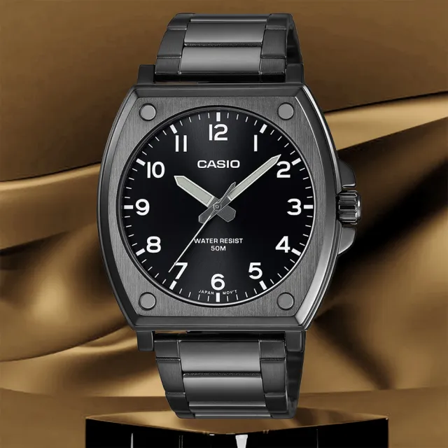 【CASIO 卡西歐】工業風指針手錶 過年送禮 禮物 推薦(MTP-E730B-1AV)