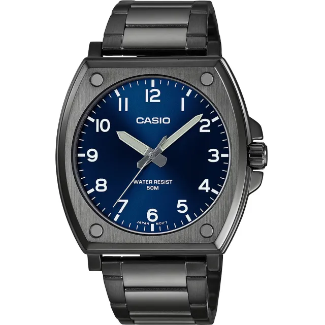 【CASIO 卡西歐】工業風指針手錶 送禮 禮物 推薦(MTP-E730B-2AV)