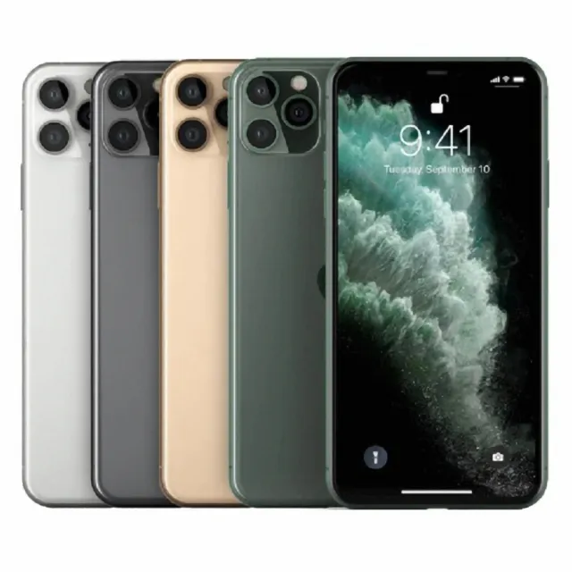 【Apple】B+級福利品 iPhone 11 Pro Max 256G 6.5吋 智慧型手機(贈9D保護貼+磁吸保護殼)