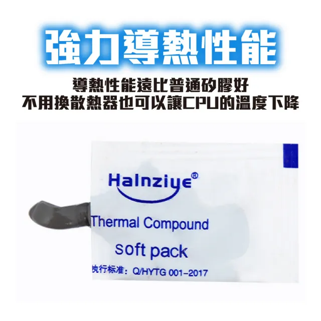 電腦散熱膏(CPU銀導熱矽脂/HY510風扇冷卻膏/LED燈珠導熱膏)