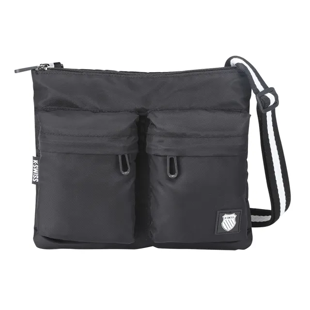 【K-SWISS】輕量側背包 Shoulder Bag-黑(BG307-008)