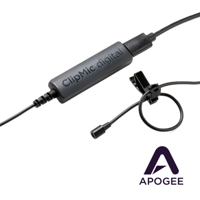 APOGEE ClipMic digital 2 領夾式麥克