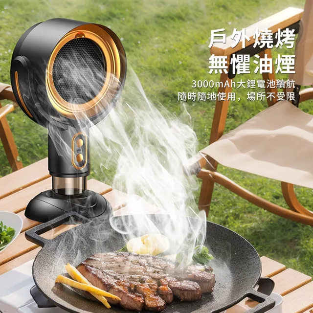 【YUNMI】家用桌面油煙機 便攜式抽油煙機 火鍋燒烤抽風吸煙機 排味排風機 迷你吸煙機(去異味神器)