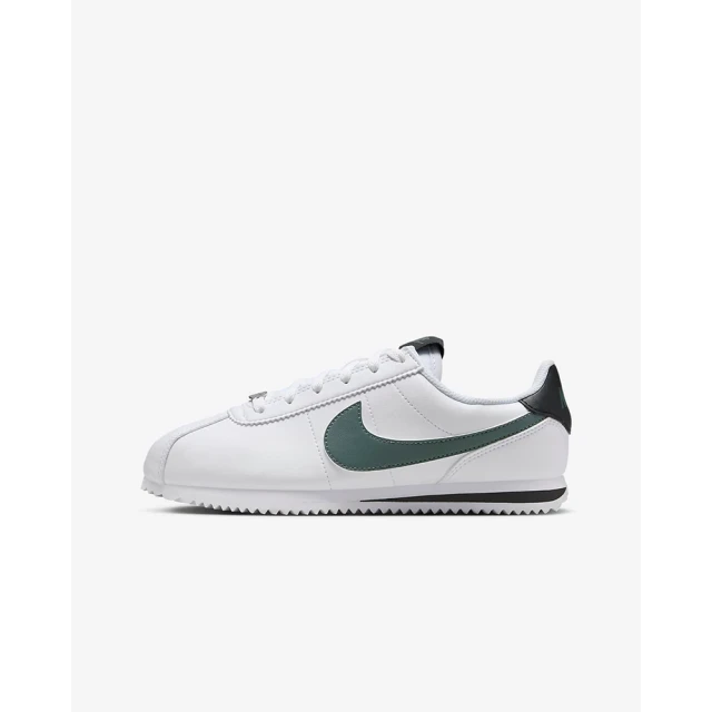 NIKE 耐吉 KIDS CORTEZ GS 女鞋 大童 休閒鞋 運動鞋 阿甘鞋 復古 白綠(DM0950106)