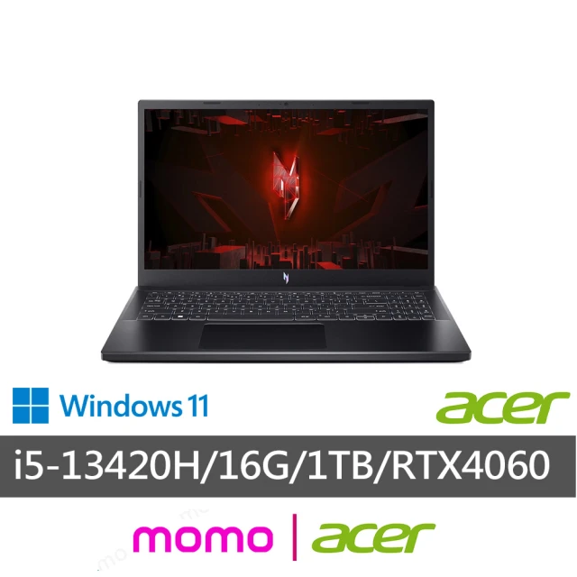 Acer 宏碁 15.6吋i9 RTX4060電競筆電(Ni