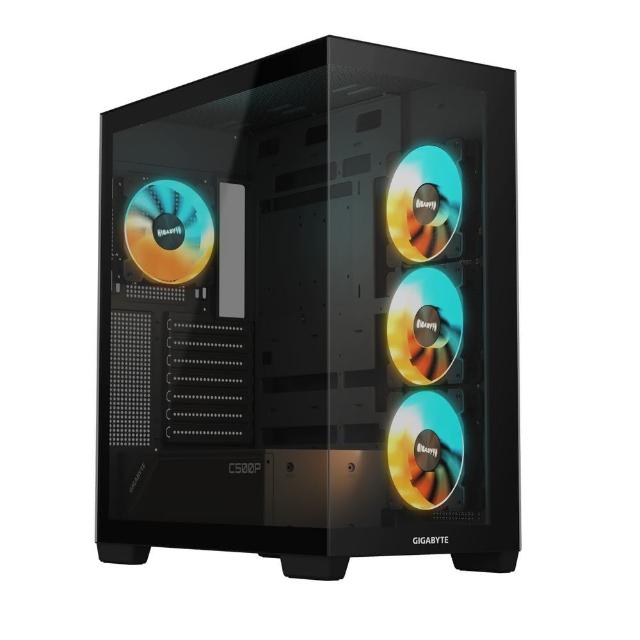 【GIGABYTE 技嘉】C500 PANORAMIC STEALTH 全景式鋼化玻璃機殼