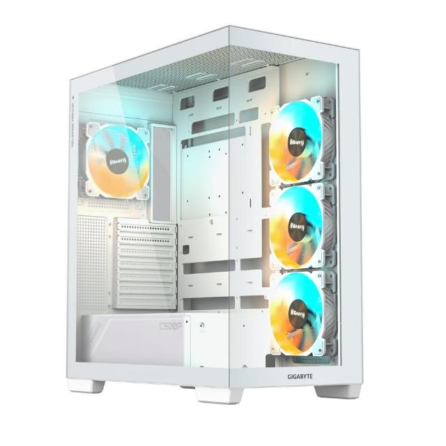 【GIGABYTE 技嘉】C500 PANORAMIC STEALTH ICE 全景式鋼化玻璃機殼
