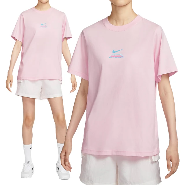 NIKE 耐吉 Nike AS W NSW SS Tee ESSNTL GCEL 女款 桃紅色 法鬥 上衣 短袖 HM4625-663