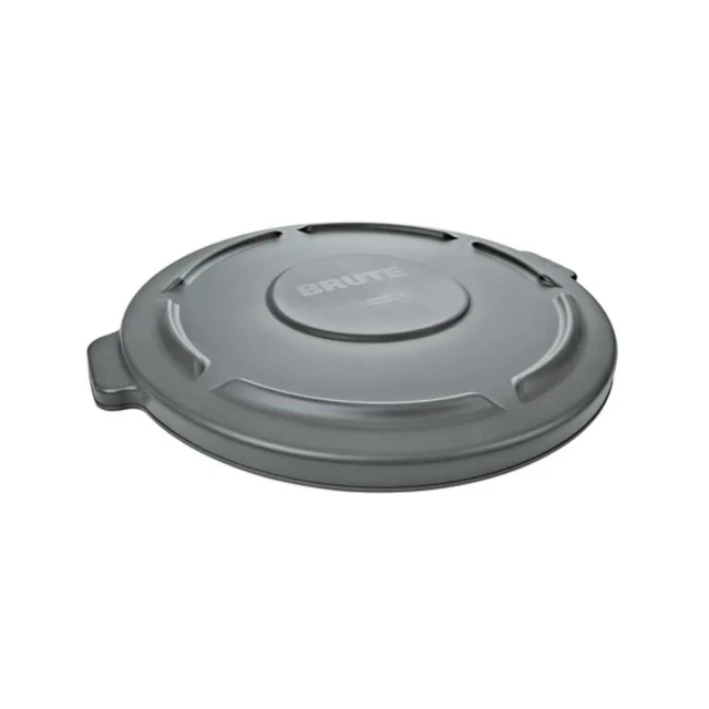 Rubbermaid BRUTE儲物桶蓋208L 灰色(FG265400GRAY)