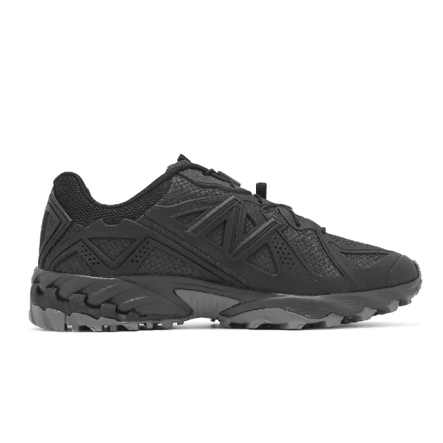 NEW BALANCE】休閒鞋610 V1 男鞋女鞋黑幻黑拼接復古緩衝越野跑鞋